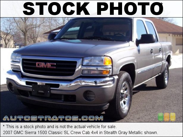 Stock photo for this 2006 GMC Sierra 1500 Crew Cab 4x4 4.8 Liter OHV 16V Vortec V8 4 Speed Automatic