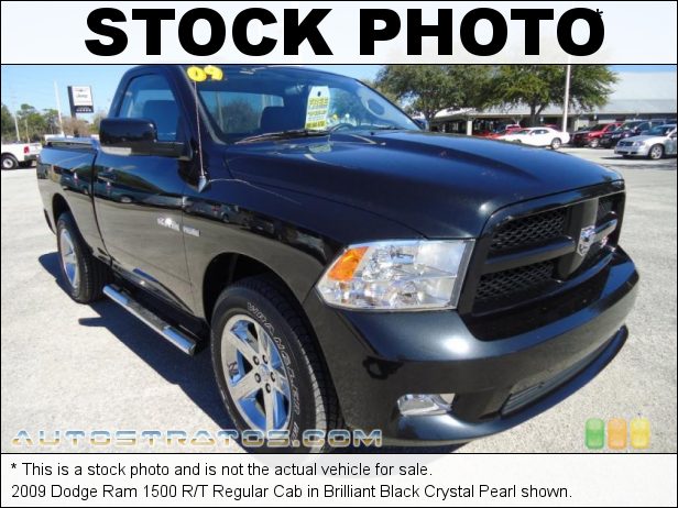 Stock photo for this 2009 Dodge Ram 1500 SLT Regular Cab 5.7 Liter HEMI OHV 16-Valve VVT MDS V8 5 Speed Automatic