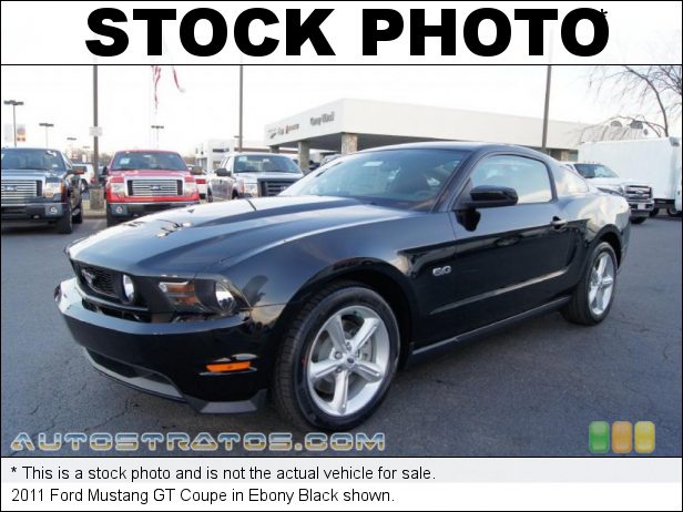 Stock photo for this 2011 Ford Mustang GT Coupe 5.0 Liter DOHC 32-Valve TiVCT V8 6 Speed Manual