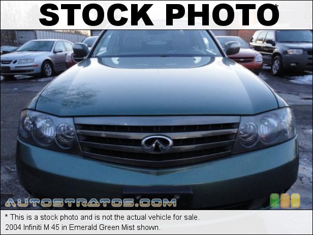 Stock photo for this 2004 Infiniti M 45 4.5 Liter DOHC 32-Valve V8 5 Speed Automatic