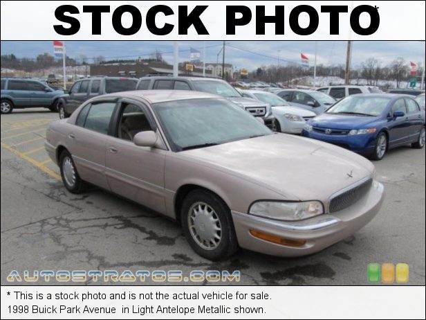 Stock photo for this 1998 Buick Park Avenue  3.8 Liter OHV 12-Valve V6 4 Speed Automatic
