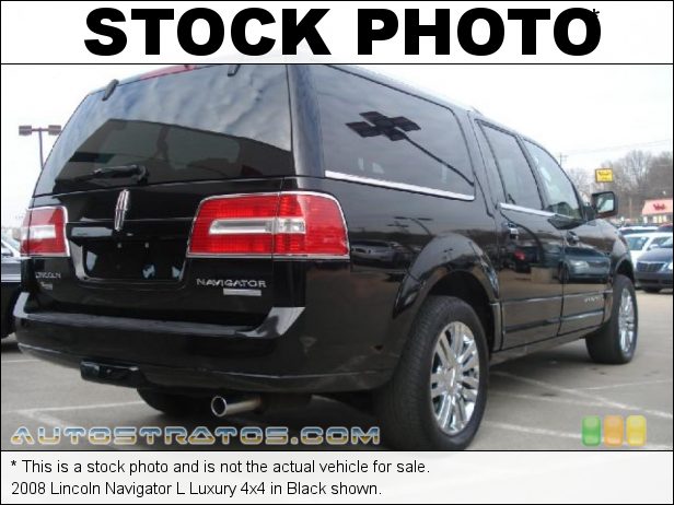 Stock photo for this 2008 Lincoln Navigator L 4x4 5.4 Liter SOHC 24-Valve VVT V8 6 Speed Automatic