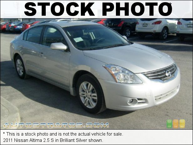 Stock photo for this 2011 Nissan Altima 2.5 S 2.5 Liter DOHC 16-Valve CVTCS 4 Cylinder Xtronic CVT Automatic