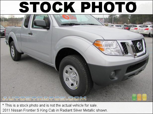 Stock photo for this 2011 Nissan Frontier S King Cab 2.5 Liter DOHC 16-Valve CVTCS 4 Cylinder 5 Speed Manual