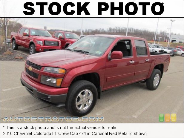 Stock photo for this 2010 Chevrolet Colorado LT Crew Cab 4x4 3.7 Liter DOHC 20-Valve VVT 5 Cylinder 4 Speed Automatic
