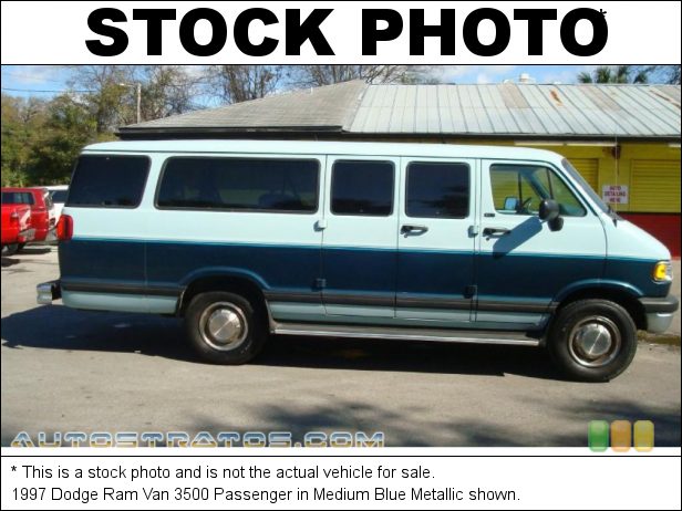 Stock photo for this 1997 Dodge Ram Van 3500 Passenger 5.9 Liter OHV 16-Valve V8 4 Speed Automatic
