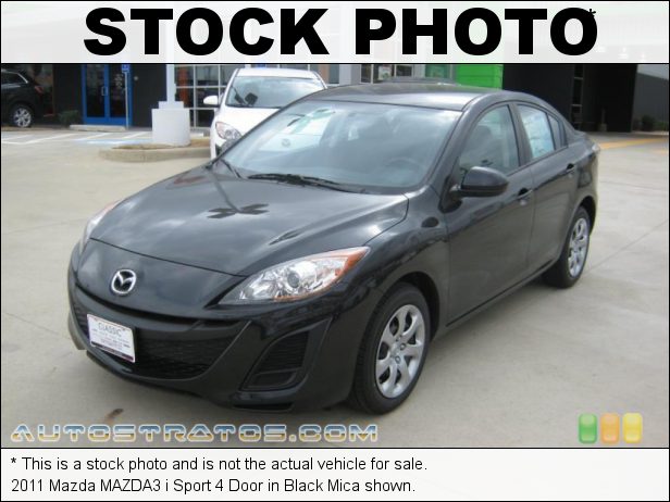 Stock photo for this 2011 Mazda MAZDA3 i Sport 4 Door 2.0 Liter DOHC 16-Valve VVT 4 Cylinder 5 Speed Sport Automatic