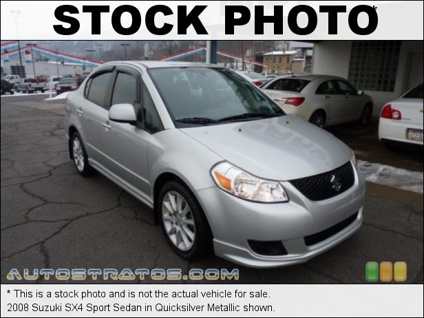 Stock photo for this 2008 Suzuki SX4 Sport Sedan 2.0 Liter DOHC 16 Valve 4 Cylinder 5 Speed Manual Stock photo for this 2008 Suzuki SX4 Sport Sedan 2.0 Liter DOHC 16 Valve 4 Cylinder 5 Speed Manual