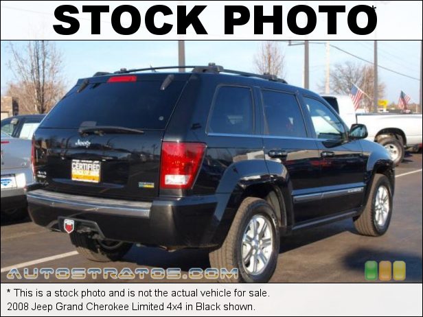Stock photo for this 2008 Jeep Grand Cherokee Limited 4x4 4.7 Liter SOHC 16-Valve Flex-Fuel V8 Multi Speed Automatic