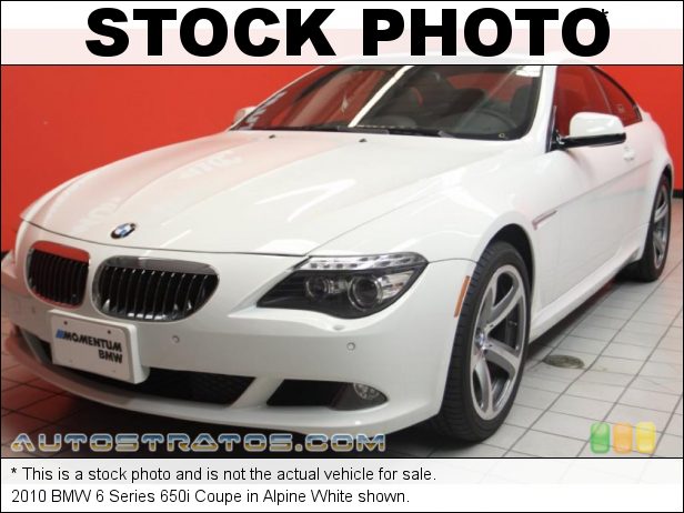 Stock photo for this 2010 BMW 6 Series 650i Coupe 4.8 Liter DOHC 32-Valve Double-VANOS VVT V8 6 Speed Sport Automatic Stock photo for this 2010 BMW 6 Series 650i Coupe 4.8 Liter DOHC 32-Valve Double-VANOS VVT V8 6 Speed Sport Automatic