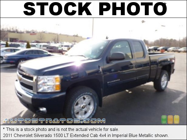 Stock photo for this 2011 Chevrolet Silverado 1500 LT Extended Cab 4x4 5.3 Liter Flex-Fuel OHV 16-Valve VVT Vortec V8 6 Speed Automatic