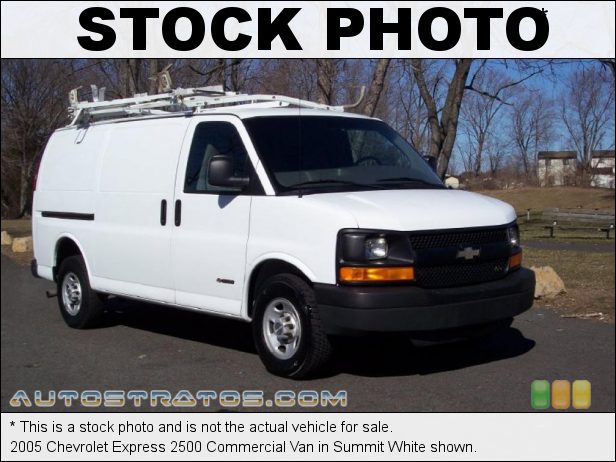 Stock photo for this 2005 Chevrolet Express 2500 Van 4.8 Liter OHV 16-Valve V8 4 Speed Automatic