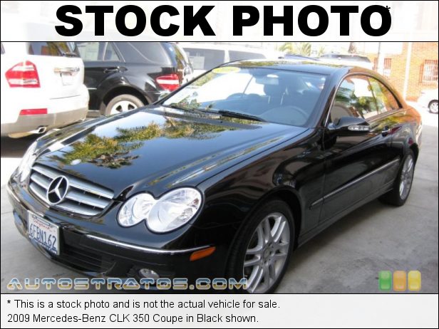 Stock photo for this 2009 Mercedes-Benz CLK 350 Coupe 3.5 Liter DOHC 24-Valve VVT V6 7 Speed Automatic