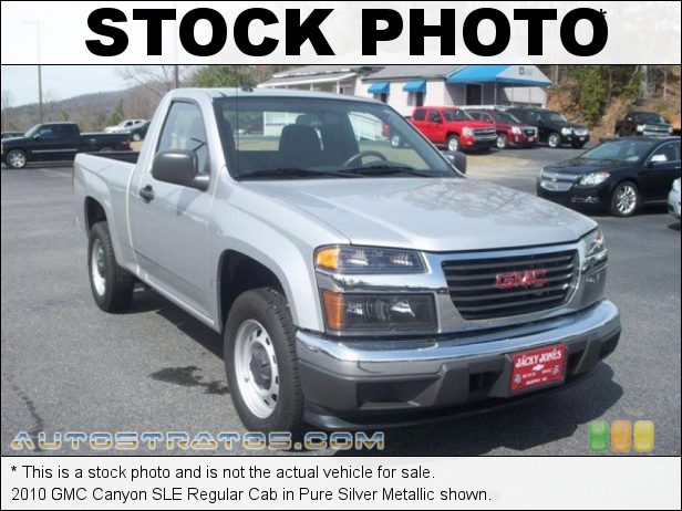 Stock photo for this 2010 GMC Canyon Regular Cab 2.9 Liter DOHC 16-Valve VVT 4 Cylinder 5 Speed Manual