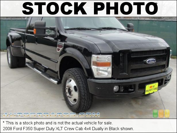 Stock photo for this 2008 Ford F350 Super Duty Crew Cab 4x4 Dually 6.4L 32V Power Stroke Turbo Diesel V8 6 Speed Manual
