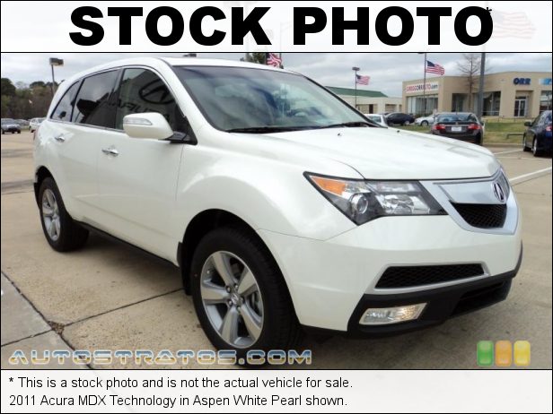 Stock photo for this 2011 Acura MDX Technology 3.7 Liter SOHC 24-Valve VTEC V6 6 Speed Sequential SportShift Automatic Stock photo for this 2011 Acura MDX Technology 3.7 Liter SOHC 24-Valve VTEC V6 6 Speed Sequential SportShift Automatic