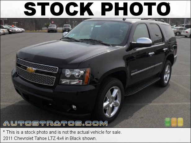 Stock photo for this 2011 Chevrolet Tahoe LTZ 4x4 5.3 Liter Flex-Fuel OHV 16-Valve VVT Vortec V8 6 Speed Automatic