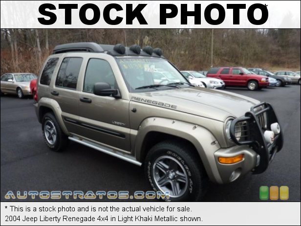 Stock photo for this 2004 Jeep Liberty Renegade 4x4 3.7 Liter SOHC 12V Powertech V6 4 Speed Automatic