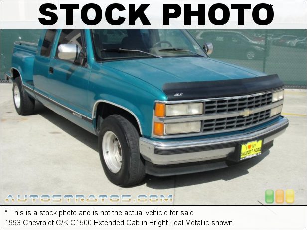 Stock photo for this 1998 Chevrolet C/K C1500 Extended Cab 5.7 Liter OHV 16-Valve V8 4 Speed Automatic Stock photo for this 1998 Chevrolet C/K C1500 Extended Cab 5.7 Liter OHV 16-Valve V8 4 Speed Automatic