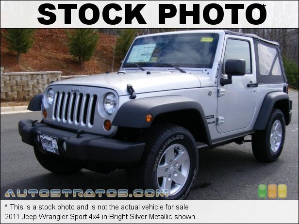 Stock photo for this 2011 Jeep Wrangler Sport 4x4 3.8 Liter OHV 12-Valve V6 4 Speed Automatic