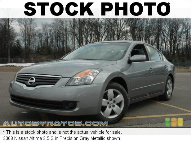 Stock photo for this 2008 Nissan Altima 2.5 S 2.5 Liter DOHC 16V CVTCS 4 Cylinder Xtronic CVT Automatic