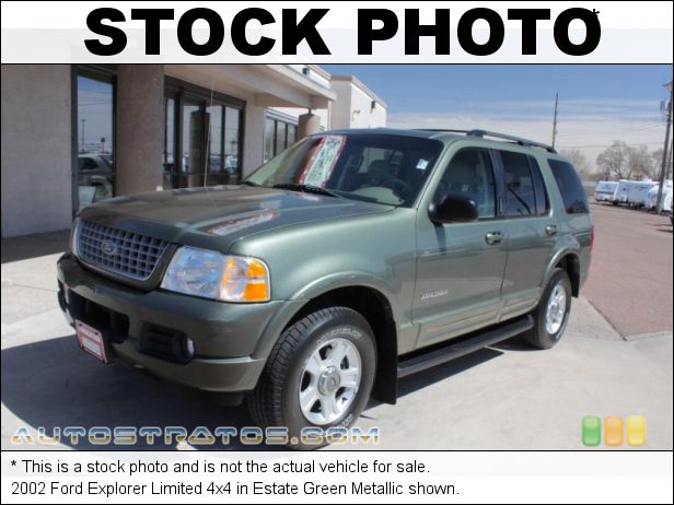 Stock photo for this 2002 Ford Explorer Limited 4x4 4.0 Liter SOHC 12-Valve V6 5 Speed Automatic