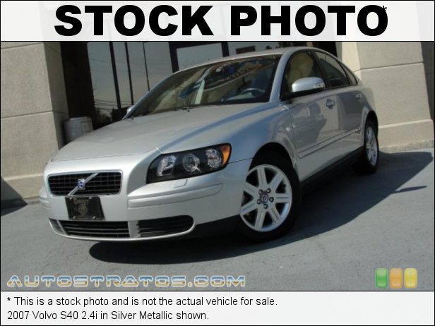 Stock photo for this 2007 Volvo S40 2.4i 2.4 Liter DOHC 20 Valve VVT Inline 5 Cylinder 5 Speed Manual