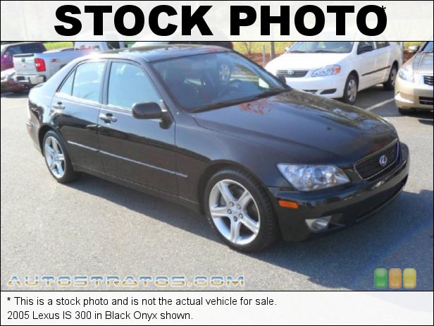 Stock photo for this 2005 Lexus IS 300 3.0 Liter DOHC 24-Valve Inline 6 Cylinder 5 Speed Automatic