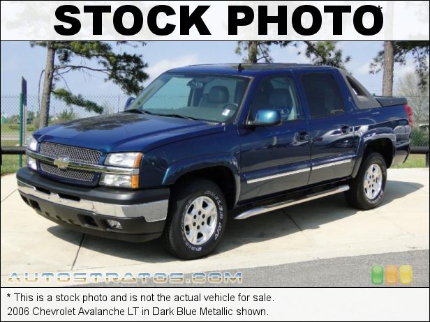 Stock photo for this 2006 Chevrolet Avalanche  5.3 Liter OHV 16-Valve Vortec V8 4 Speed Automatic