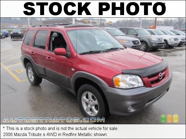 Stock photo for this 2006 Mazda Tribute s 3.0 Liter DOHC 24-Valve V6 4 Speed Automatic