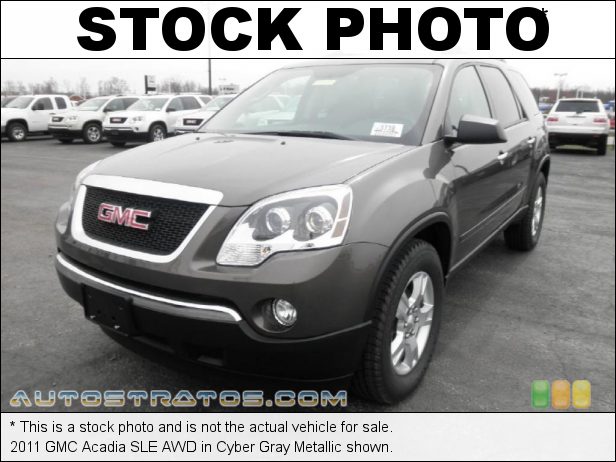 Stock photo for this 2011 GMC Acadia SLE AWD 3.6 Liter DI DOHC 24-Valve VVT V6 6 Speed Automatic