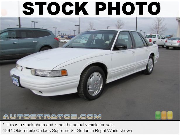 Stock photo for this 1997 Oldsmobile Cutlass Supreme SL Sedan 3.1 Liter OHV 12-Valve V6 4 Speed Automatic