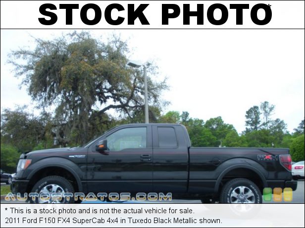 Stock photo for this 2011 Ford F150 FX4 SuperCab 4x4 5.0 Liter Flex-Fuel DOHC 32-Valve Ti-VCT V8 6 Speed Automatic