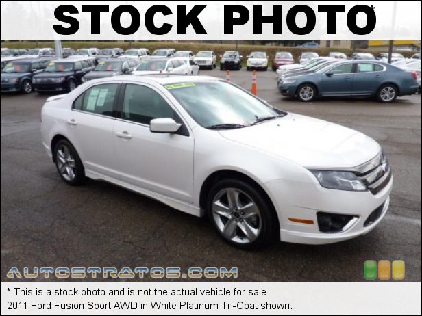 Stock photo for this 2011 Ford Fusion Sport AWD 3.5 Liter DOHC 24-Valve VVT Duratec V6 6 Speed SelectShift Automatic