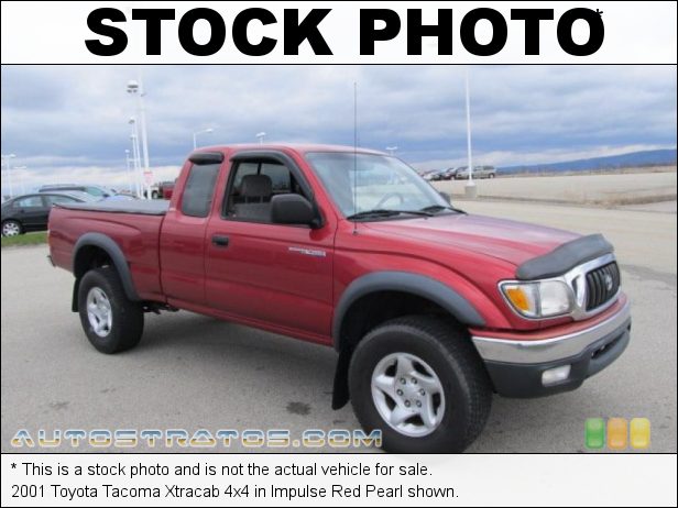 Stock photo for this 2001 Toyota Tacoma Xtracab 4x4 2.7 Liter DOHC 16-Valve 4 Cylinder 4 Speed Automatic