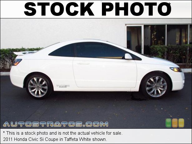 Stock photo for this 2011 Honda Civic Si Coupe 2.0 Liter DOHC 16-Valve i-VTEC 4 Cylinder 6 Speed Manual