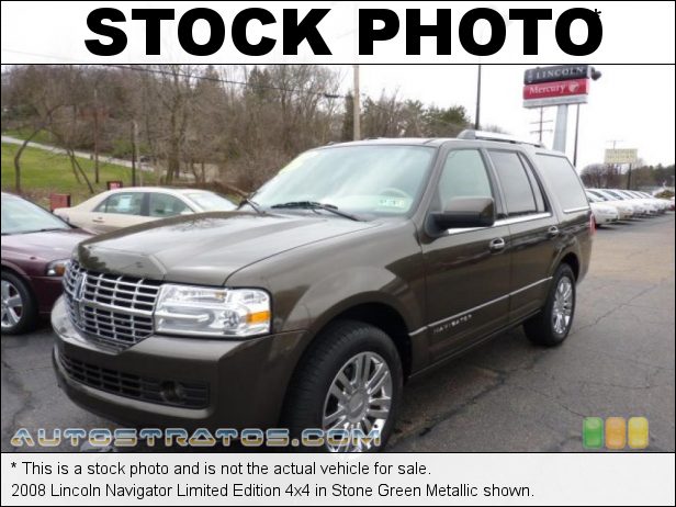 Stock photo for this 2008 Lincoln Navigator 4x4 5.4 Liter SOHC 24-Valve VVT V8 6 Speed Automatic