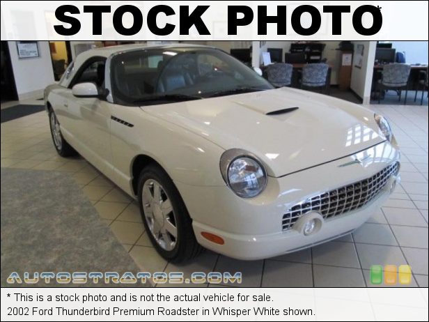 Stock photo for this 2002 Ford Thunderbird Roadster 3.9 Liter DOHC 32-Valve V8 5 Speed Automatic