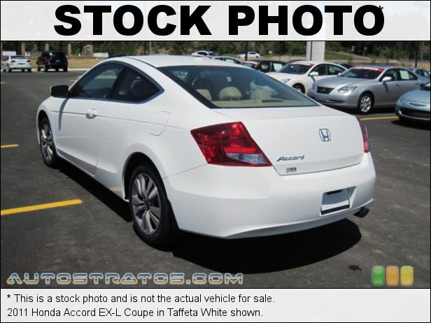 Stock photo for this 2011 Honda Accord EX-L Coupe 2.4 Liter DOHC 16-Valve i-VTEC 4 Cylinder 5 Speed Automatic