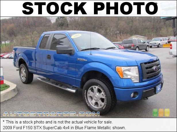 Stock photo for this 2009 Ford F150 STX SuperCab 4x4 4.6 Liter SOHC 16-Valve Triton V8 4 Speed Automatic