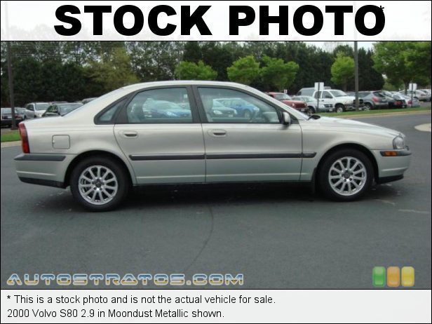 Stock photo for this 2000 Volvo S80 2.9 2.9 Liter DOHC 24-Valve Inline 6 Cylinder 4 Speed Automatic