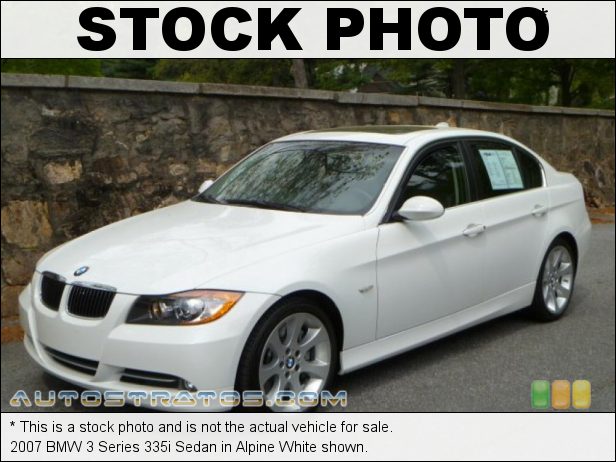 Stock photo for this 2007 BMW 3 Series 335i Sedan 3.0L Twin Turbocharged DOHC 24V VVT Inline 6 Cylinder 6 Speed Manual