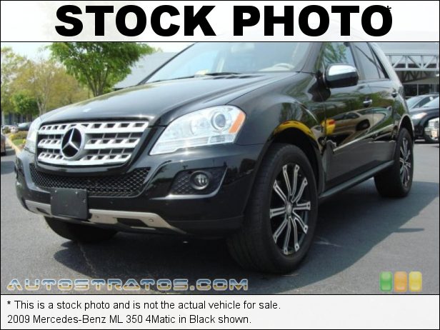 Stock photo for this 2009 Mercedes-Benz ML 350 4Matic 3.5 Liter DOHC 24-Valve VVT V6 7 Speed Automatic