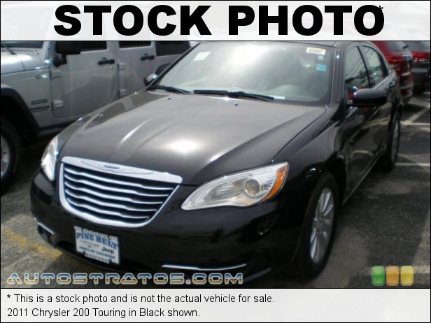 Stock photo for this 2011 Chrysler 200 Touring 2.4 Liter DOHC 16-Valve Dual VVT 4 Cylinder 6 Speed AutoStick Automatic
