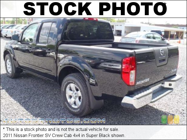 Stock photo for this 2011 Nissan Frontier SV Crew Cab 4x4 4.0 Liter DOHC 24-Valve CVTCS V6 5 Speed Automatic
