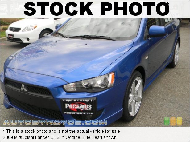 Stock photo for this 2009 Mitsubishi Lancer GTS 2.4L DOHC 16V MIVEC Inline 4 Cylinder 5 Speed Manual