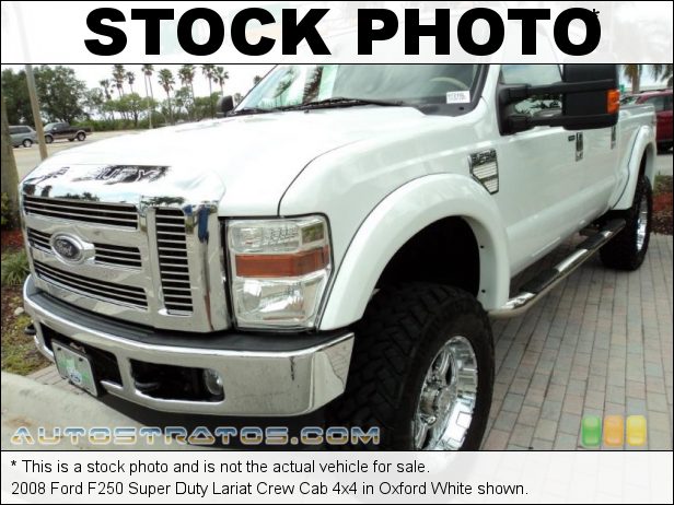 Stock photo for this 2008 Ford F250 Super Duty Lariat Crew Cab 4x4 6.4L 32V Power Stroke Turbo Diesel V8 5 Speed Torqshift Automatic