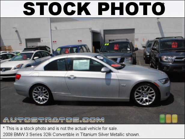 Stock photo for this 2008 BMW 3 Series 328i Convertible 3.0L DOHC 24V VVT Inline 6 Cylinder 6 Speed Manual Stock photo for this 2008 BMW 3 Series 328i Convertible 3.0L DOHC 24V VVT Inline 6 Cylinder 6 Speed Manual