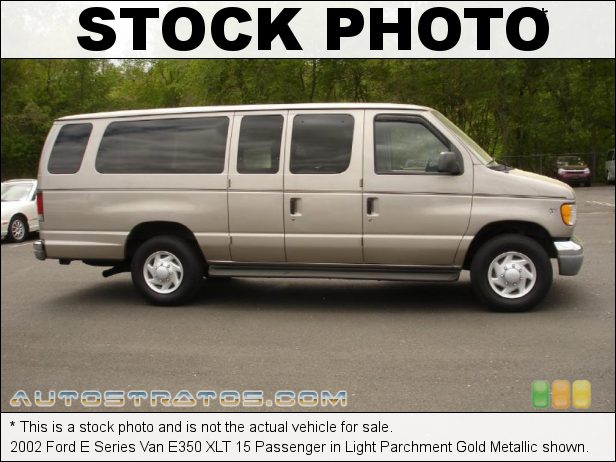 Stock photo for this 2001 Ford E Series Van E350 Super Duty Passenger Extended 6.8 Liter SOHC 20-Valve Triton V10 4 Speed Automatic