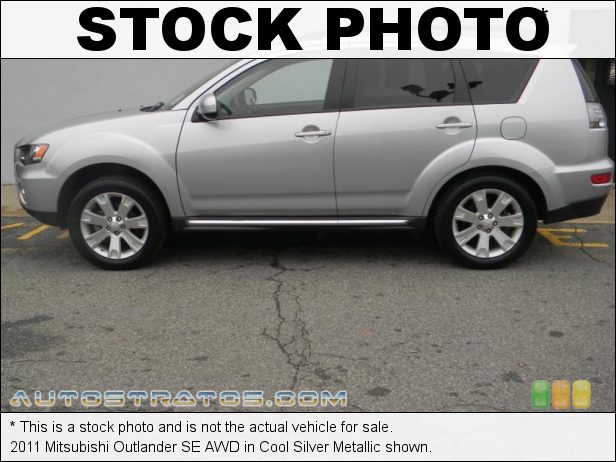 Stock photo for this 2011 Mitsubishi Outlander SE AWD 2.4 Liter DOHC 16-Valve MIVEC 4 Cylinder CVT Sportronic Automatic